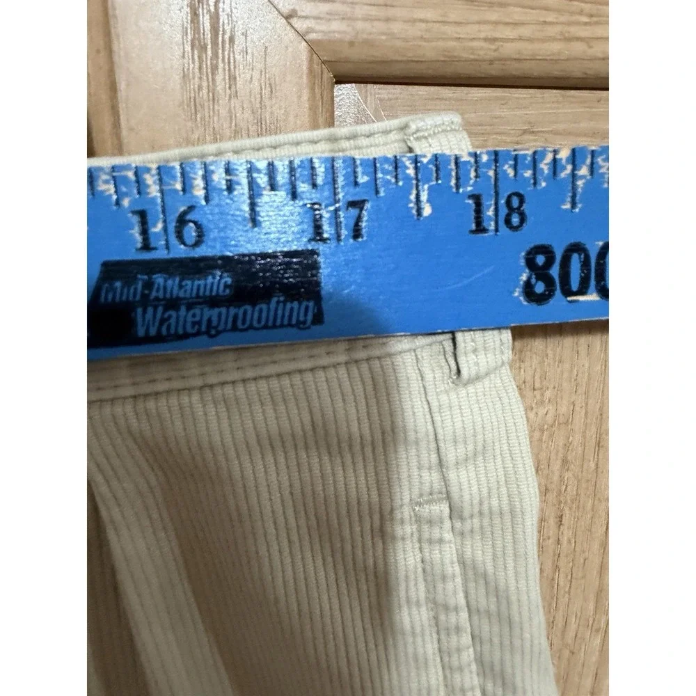 Polo Ralph Lauren Men's Beige Corduroy Casual Pants Classic Fit Size 38/32